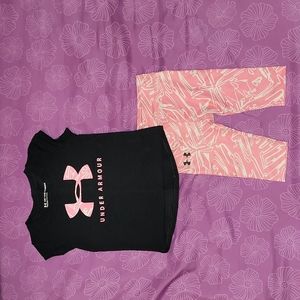 Toddler girl Under Armour outfit